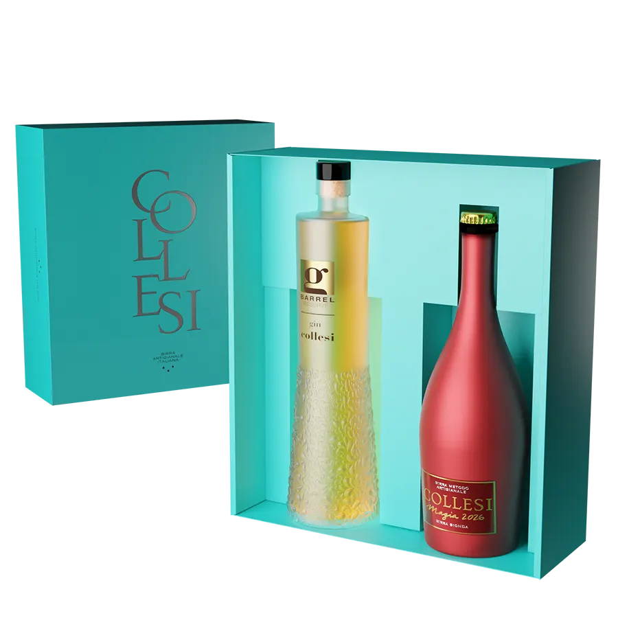 Caja 1 Cerveza 750 ml y 1 Licor de su elección