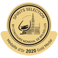 SPIRITS SELECTION, CONCOURS  MONDIAL DE BRUXELLES 2020 – Oro